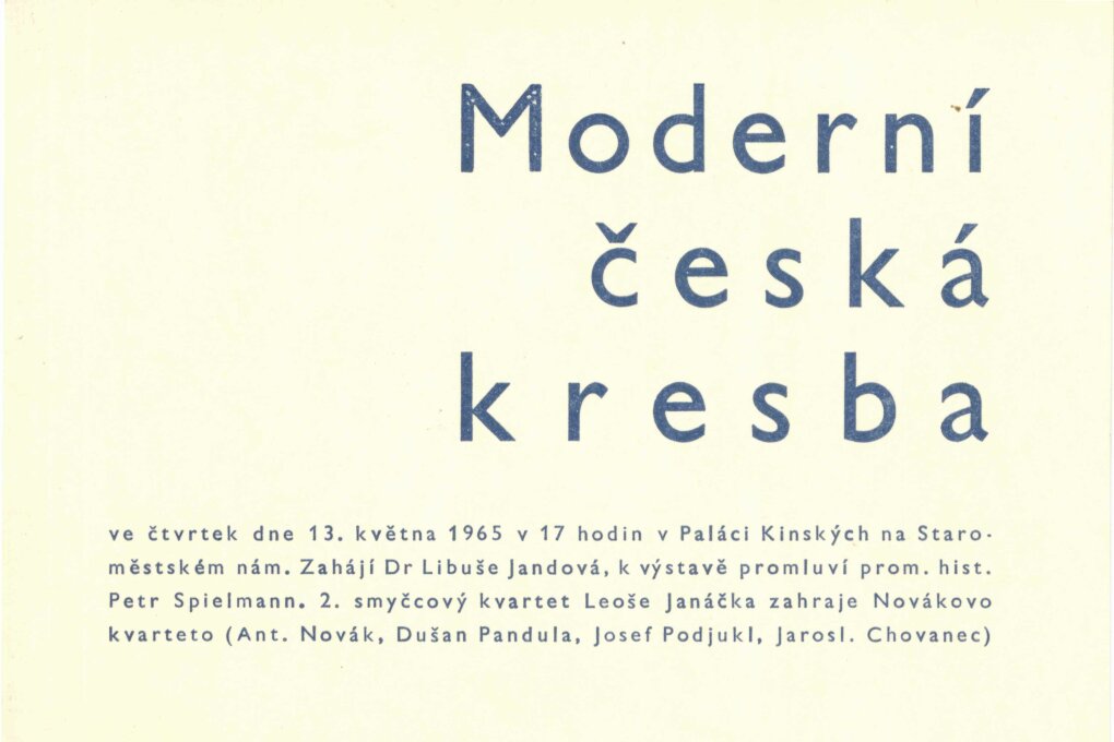 Moderní česká kresba